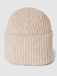 Beanie mit breitem Umschlag von Lanius Beige - 33