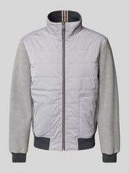 Jacke mit Stehkragen von Christian Berg Men Grau - 42