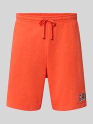 Straight Fit Shorts mit Logo-Stitching Modell 'Heritage' von GAP Orange - 10
