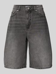Baggy fit korte jeans in 5-pocketmodel van Review - 13