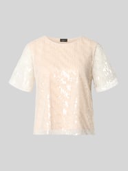 regular fit T-shirt met pailletten van s.Oliver BLACK LABEL - 11
