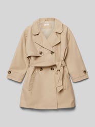 Jacke mit Bindegürtel Modell 'gina' von Mango Beige - 7