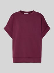Sweatshirt mit Rundhalsausschnitt und 1/2-Arm von Rich & Royal Bordeaux - 1