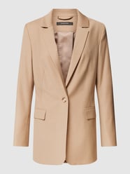 Blazer mit angedeuteten Leistentaschen von comma - 33