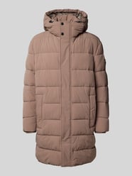 Gewatteerde lange jas met steekzakken, model 'Winsten' van JOOP! Collection - 3