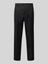 Spodnie z tylnymi kieszeniami model 'PANTALACCIO LINO' od MARKUP - 14