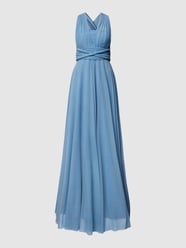 Abendkleid im Infinity-Look von TROYDEN COLLECTION Blau - 12