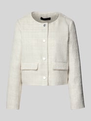 Blazer met structuurmotief van comma - 12