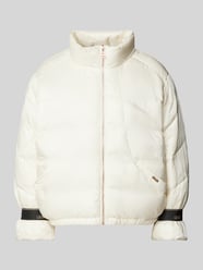 Steppjacke mit Label-Details von LIU JO SPORT Weiß - 1