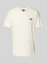 T-Shirt aus Viskose mit Label-Print von The North Face Beige - 8