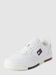 Sneakers met logodetail van Tommy Jeans Wit - 20