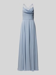 Abendkleid mit Wasserfall-Ausschnitt von LUXUAR FASHION - 36