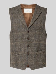 Weste aus Schurwolle mit Brustleistentasche Modell 'Warner' von Carl Gross - 33