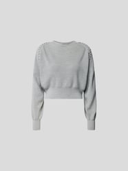 Pullover in Strick-Optik von Iro Grau - 24