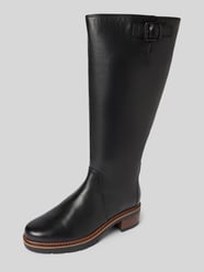 Stiefel aus Leder mit Reißverschluss von Högl Schwarz - 36