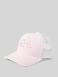 Trucker Cap mit Strasssteinbesatz Modell 'TRUCKER MIAMI' von Von Dutch Rosa - 4