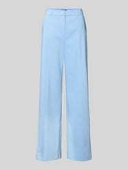 comma imitatieleren skinny broek zwart