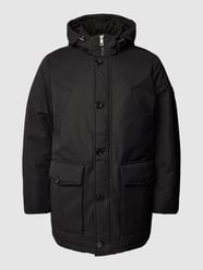 PLUS SIZE Parka mit Kapuze Modell 'ROCKIE' von Tommy Hilfiger Big & Tall Schwarz - 45