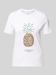 Regular Fit T-Shirt aus reiner Baumwolle Modell 'KITA' von Only - 21