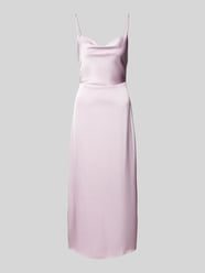 Maxikleid mit Wasserfall-Ausschnitt Modell 'RAVENNA' von Vila Pink - 38