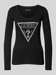 Shirt met lange mouwen en pailletten van Guess - 13