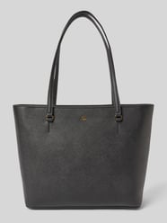 Shopper aus Leder mit Label-Applikation Modell 'KARLY' von Lauren Ralph Lauren - 16