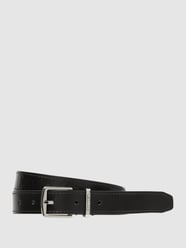 Leren ceintuur met doornsluiting  van CK Calvin Klein Grijs / zwart - 34