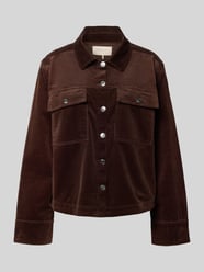 Jack met knoopsluiting, model 'Cordy' van FREE/QUENT - 13