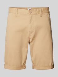 Shorts in unifarbenem Design Modell 'SCANTON' von Tommy Jeans Beige - 35