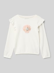 Sweatshirt mit Motiv-Print von Blue Seven - 17