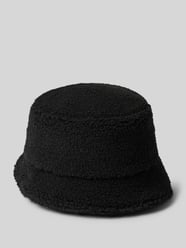 Bucket Hat in Teddyfell-Optik von Loevenich Schwarz - 13