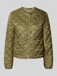 Kurtka pikowana o kroju regular fit z nakładanymi, wpuszczanymi kieszeniami od Tommy Hilfiger - 42