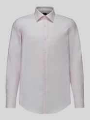 Koszula o kroju slim fit biznesowa z czystej bawełny model 'H-Hank-K' od BOSS Fuksjowy - 27