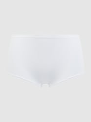 Panty van microvezel, model 'Eco Sense' van Calida Wit - 25