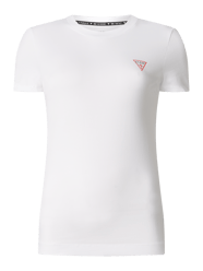 T-Shirt mit Logo-Print  von Guess Weiß - 32