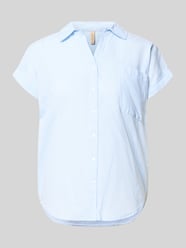 bluzka o kroju regular fit z brustaszą model 'DINAH' od Soyaconcept - 1