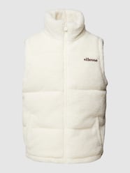 Bodywarmer van teddybont, model 'COLOMBANO' van Ellesse Wit - 30