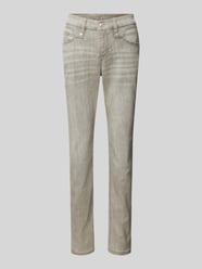 Slim fit jeans met 5-pocketmodel, model 'Rich' van MAC Grijs / zwart - 38