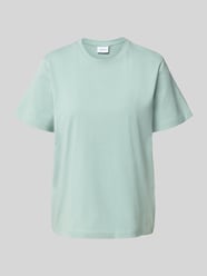 T-Shirt mit geripptem Rundhalsausschnitt Modell 'NORA' von VILA - 23