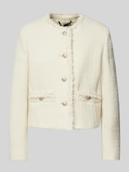 Blazer mit Fransen Modell 'BALIA' von Weekend Max Mara Beige - 33