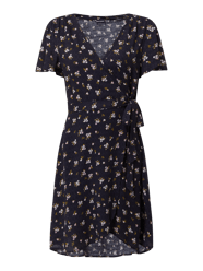 Wickelkleid mit floralem Muster  von Superdry Blau - 40