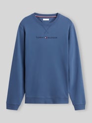 Bluza o kroju regular fit z czystej bawełny z napisem z logo od Tommy Hilfiger - 12