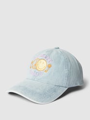 Base Cap mit Label-Stitching Modell 'SMILEY' von Billabong Blau - 36