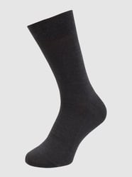 Socken aus Merinowollmischung Modell 'Sensitive London' von Falke Grau - 9