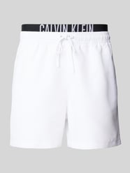 Badehose mit Label-Print von Calvin Klein Underwear - 13