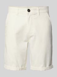 Chino-Shorts aus Leinen-Mix von Blend - 1