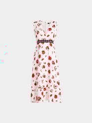 Midikleid mit Décor von Proenza Schouler Weiß - 2