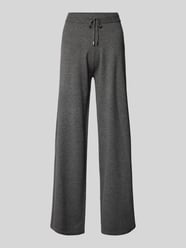 Wide Leg Sweatpants mit Tunnelzug von LIU JO SPORT Grau - 8