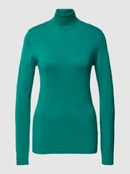 Strickpullover mit Rollkragen Modell 'MAFA' von ICHI Grün - 15