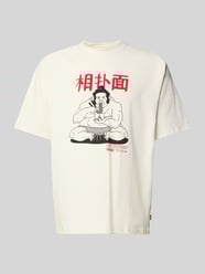 T-shirt met motiefprint, model 'Baine' van WOODBIRD - 8